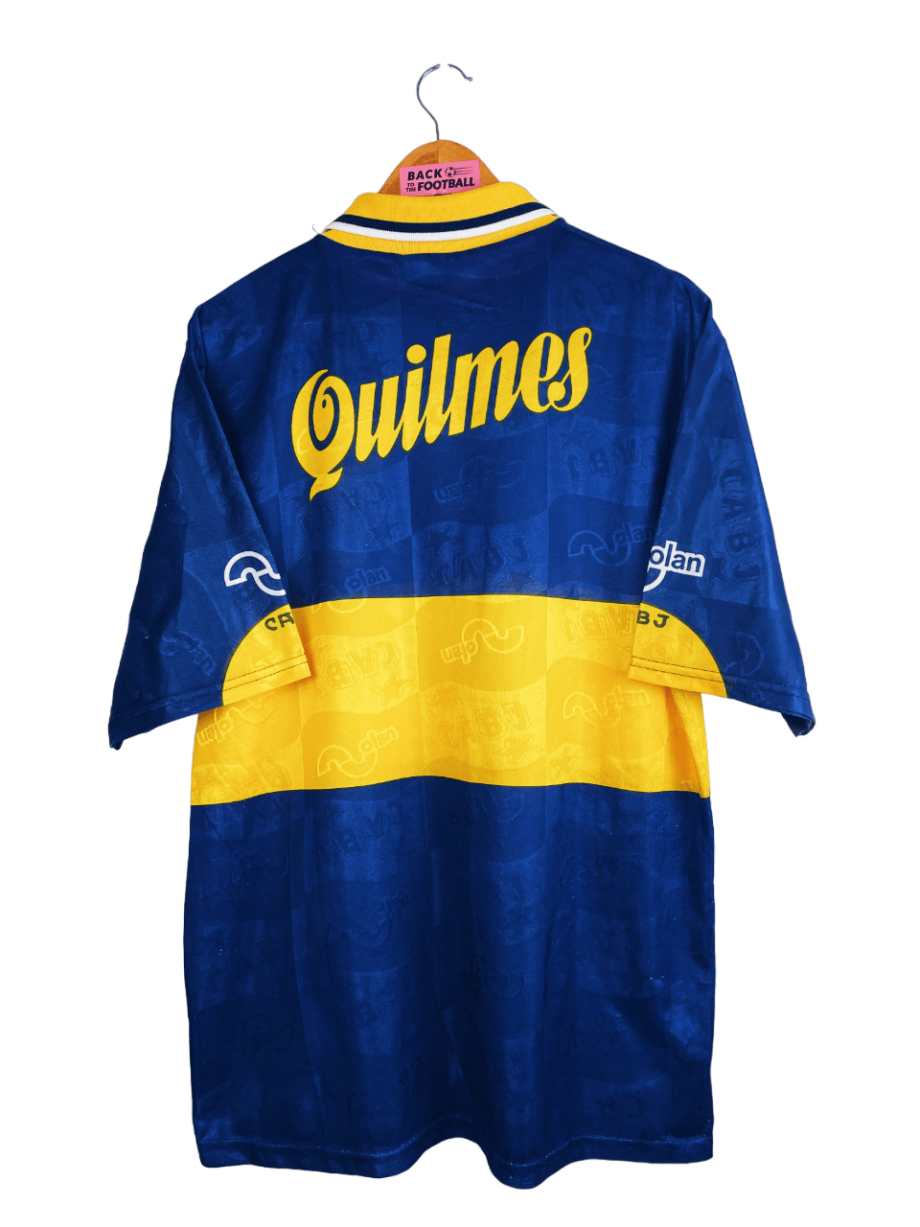 Maillot vintage domicile du Boca Juniors 1995/1996 pour les 90 ans du club