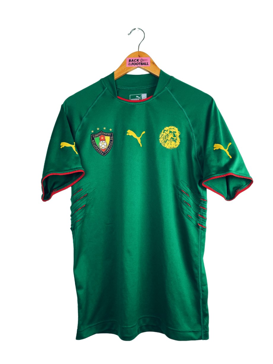 maillot vintage domicile du Cameroun 2004