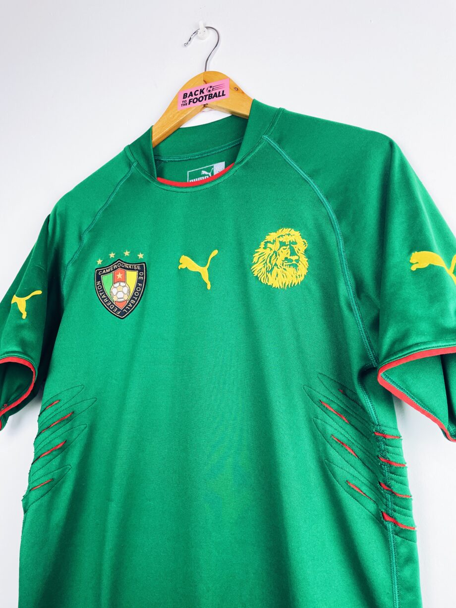 maillot vintage domicile du Cameroun 2004