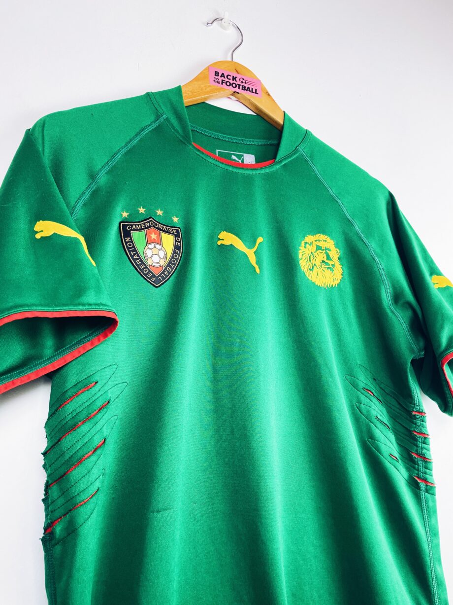 maillot vintage domicile du Cameroun 2004