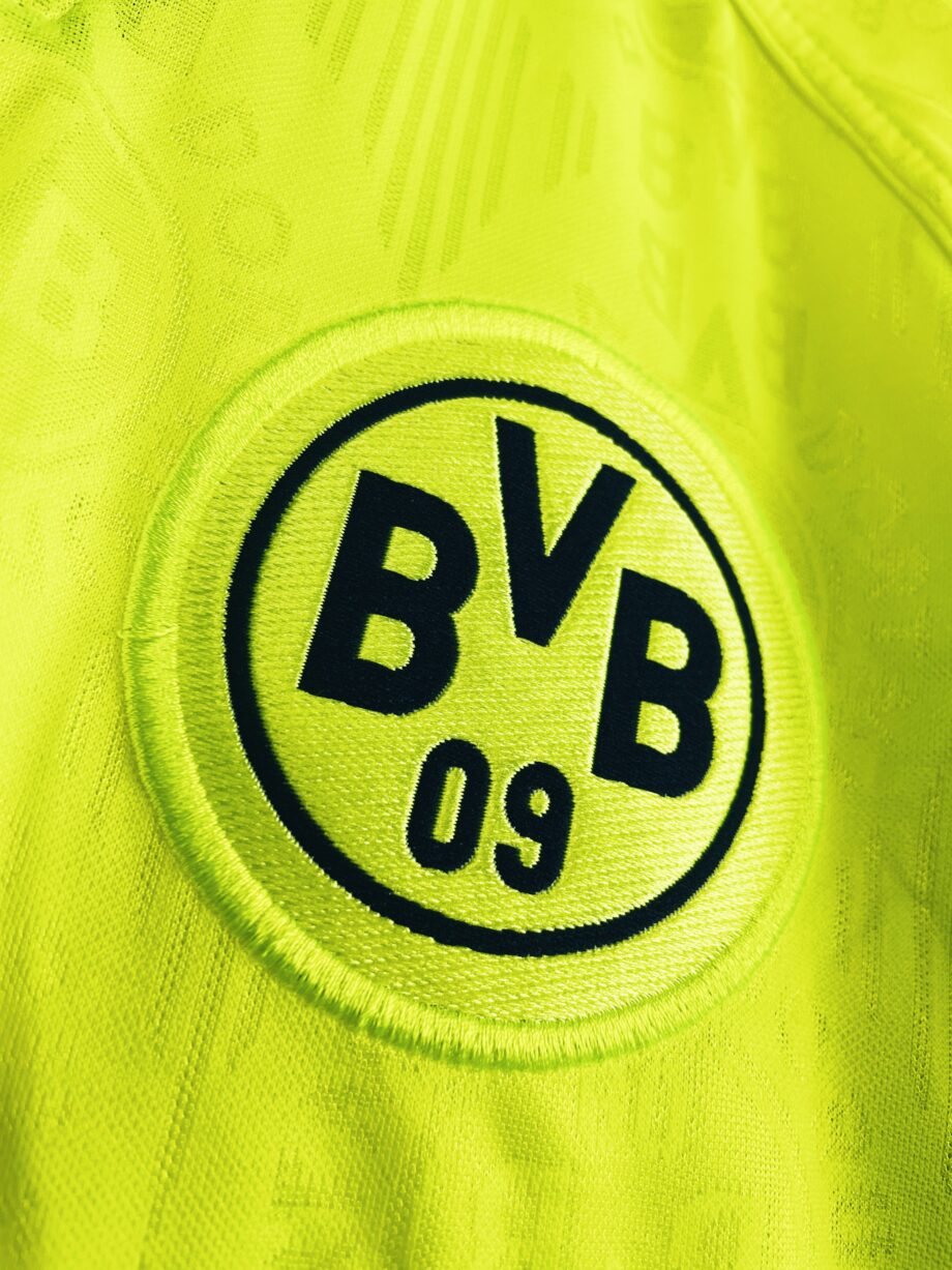 maillot vintage domicile du Borussia Dortmund 1996/1997 manches longues