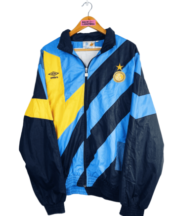 Survêtement vintage (veste + pantalon) de l'Inter 1991/1992