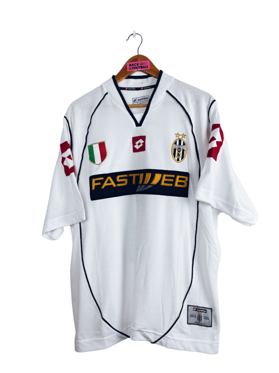Maillot vintage extérieur de la Juventus 2002/2003 floqué Nedved #11