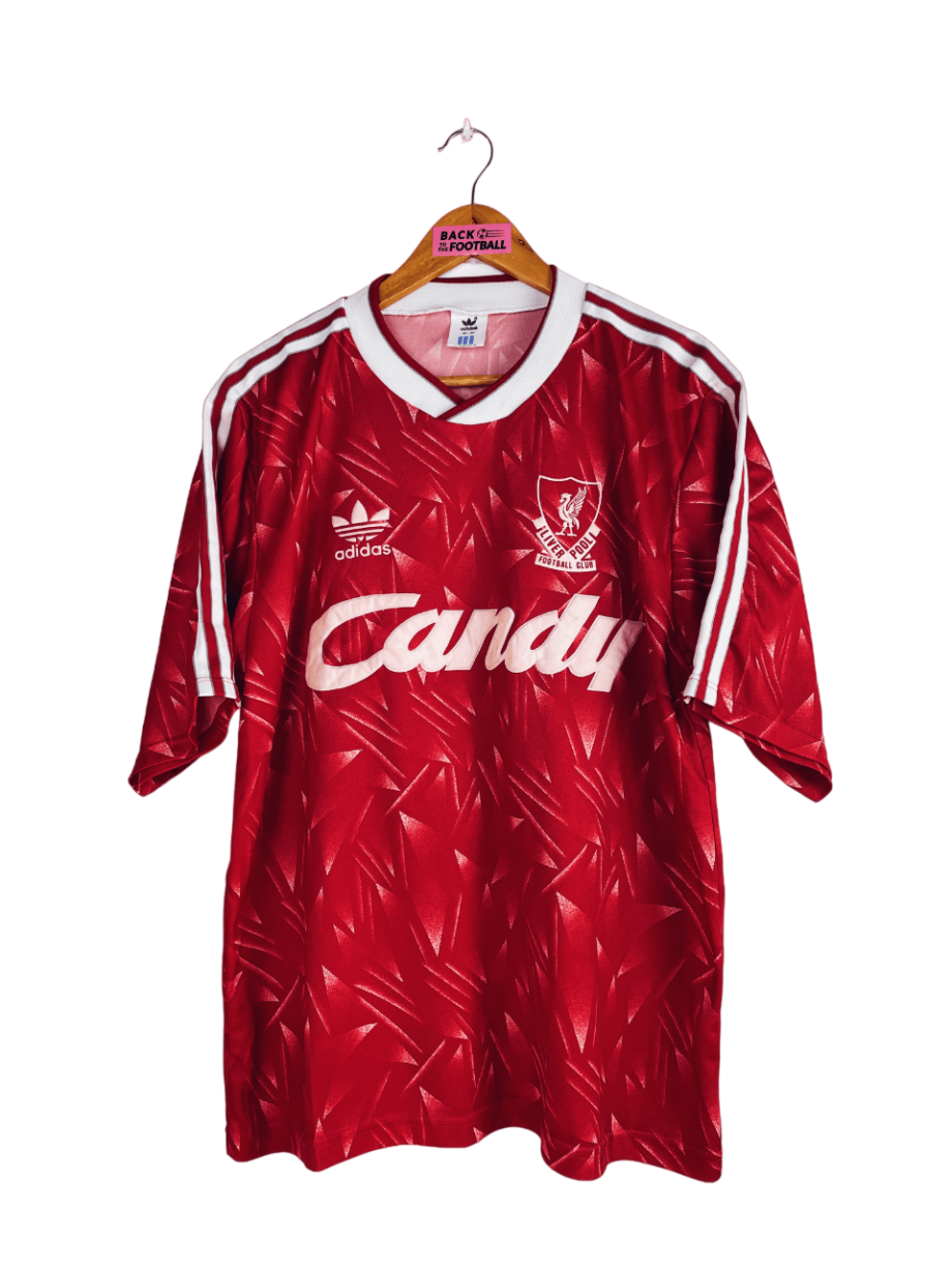 maillot vintage domicile de Liverpool 1989/1991