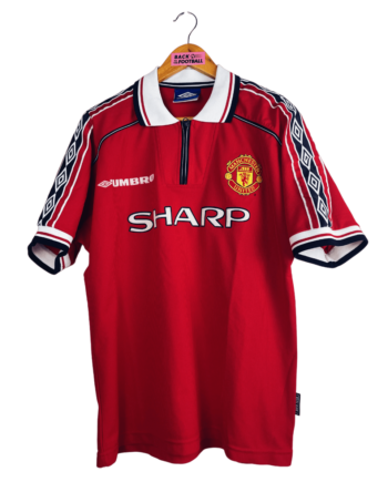 Maillot vintage domicile de Manchester United 1998/2000