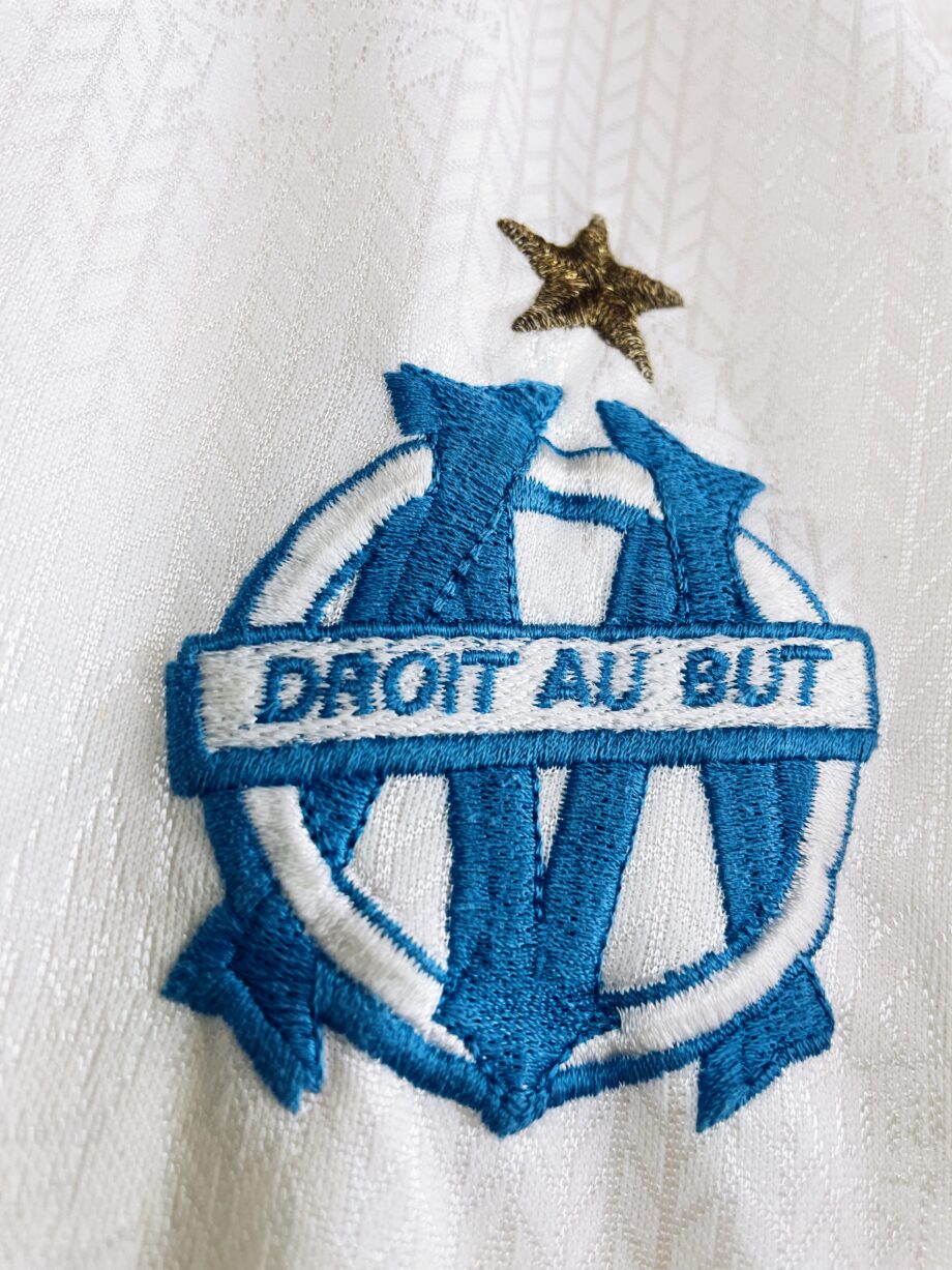 Maillot vintage domicile de l'OM 1997/1998 sans sponsor