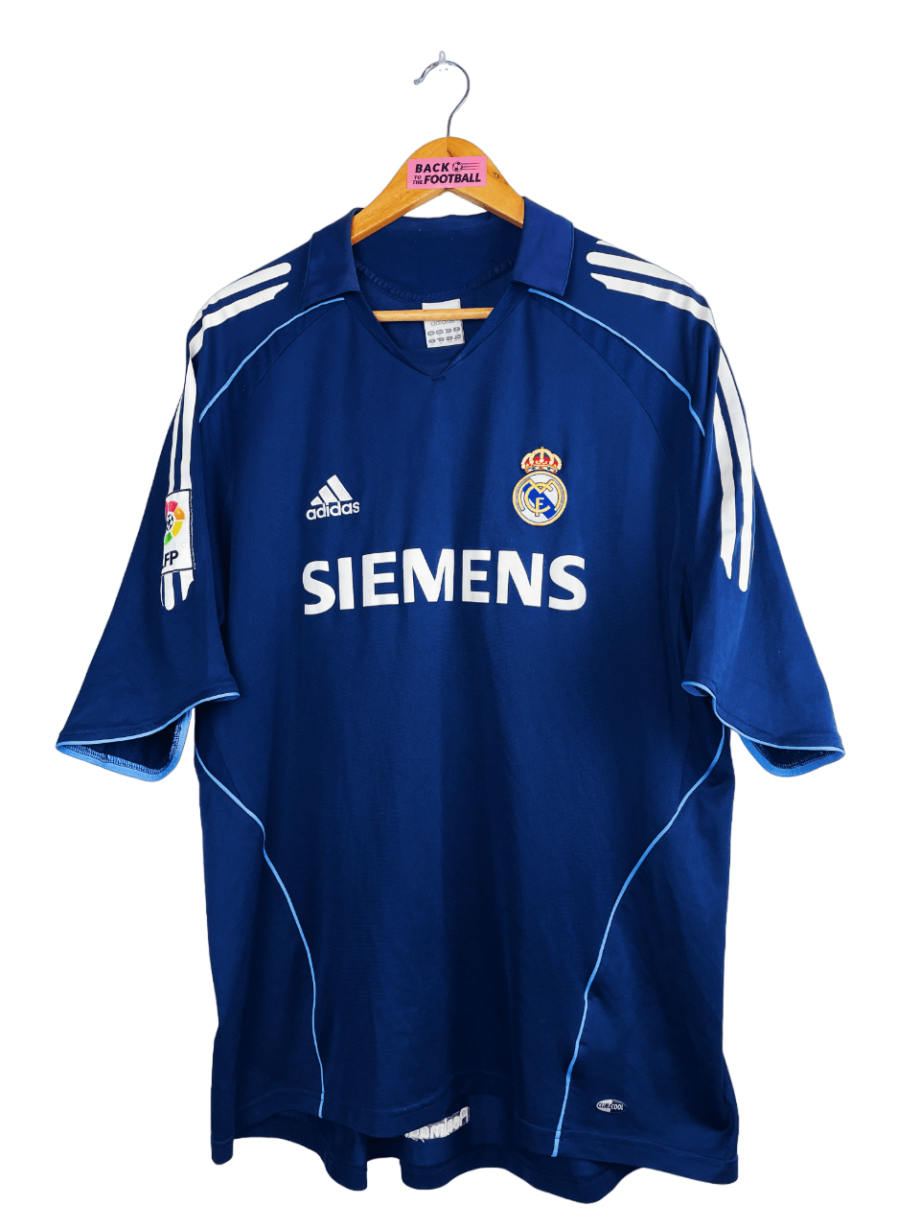 Maillot vintage extérieur du Real Madrid 2005/2006 floqué Zidane