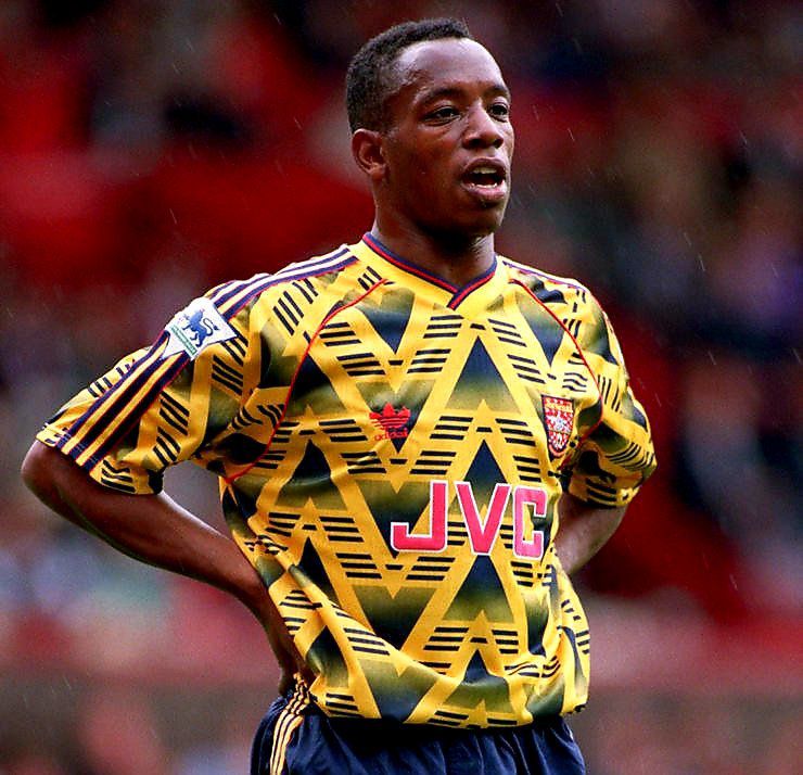 maillot vintage extérieur d'Arsenal 1991/1993 Banana