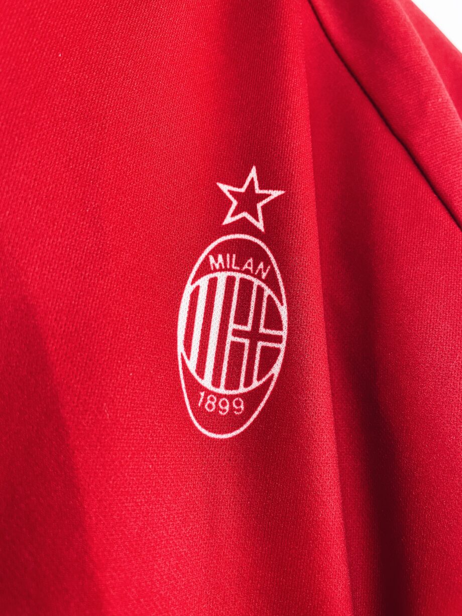 maillot vintage d'entrainement de l'AC Milan 1994/1995 en manches longues