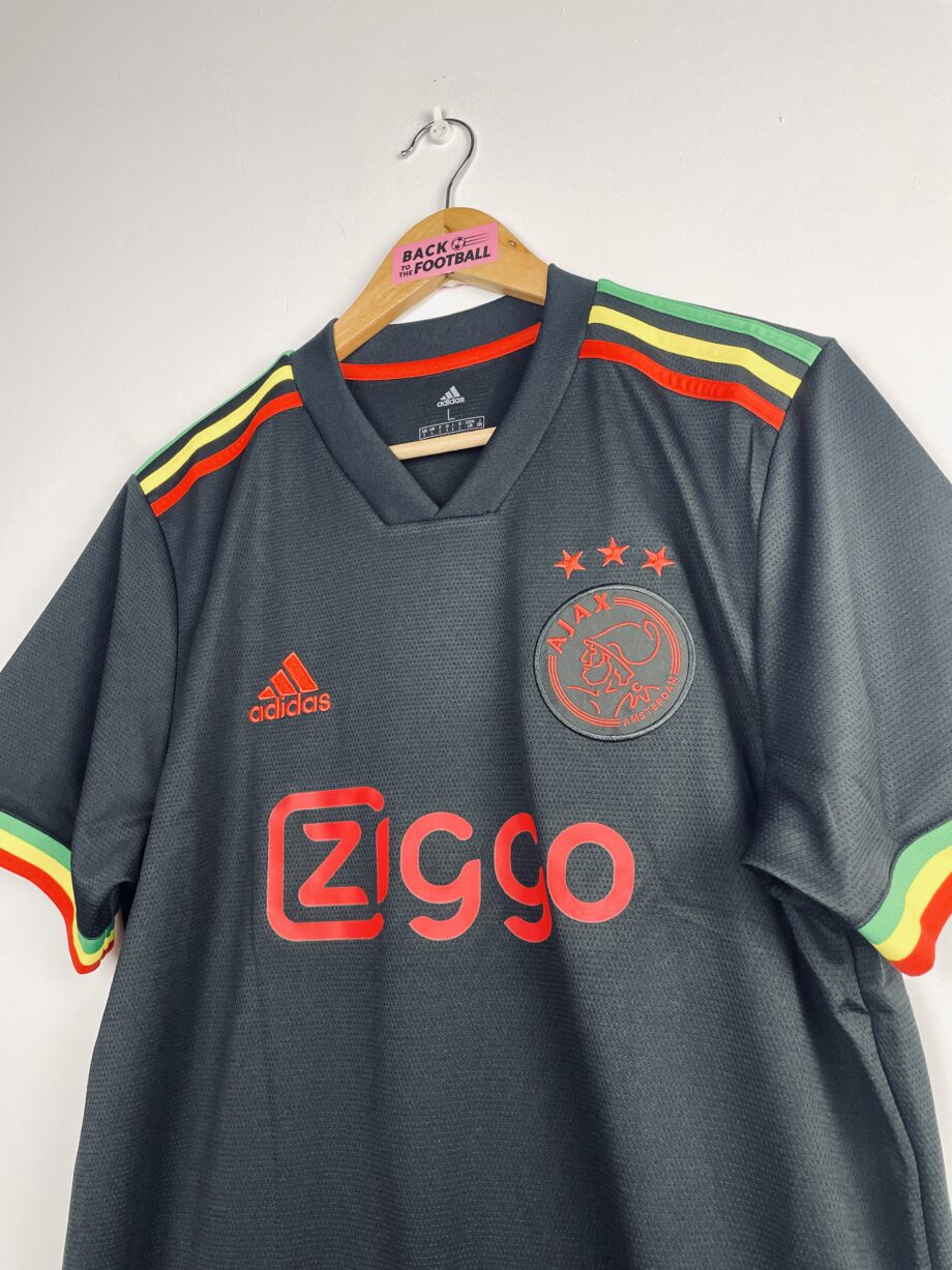 maillot de l'Ajax 2021/2022 third en hommage à Bob Marley