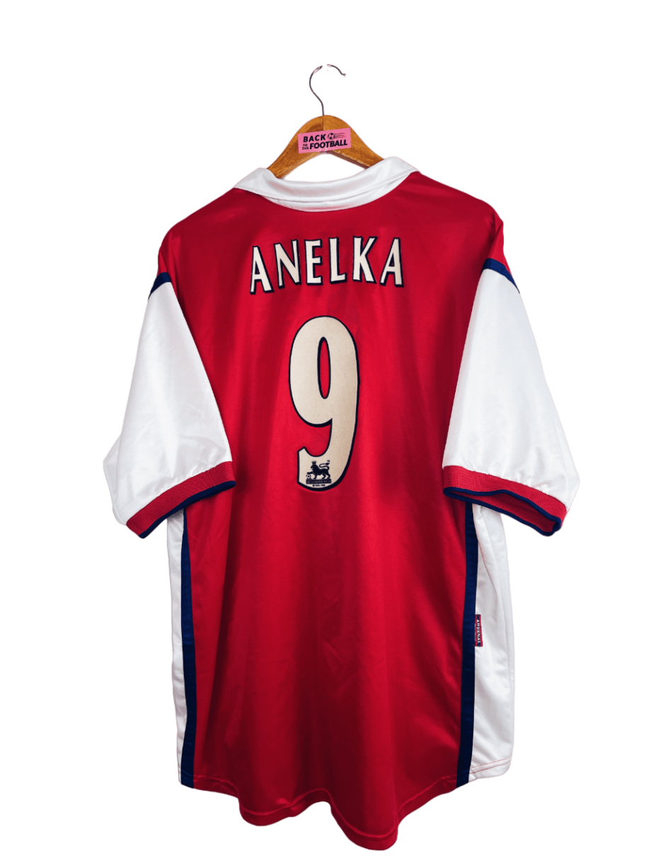 maillot vintage domicile d'Arsenal 1998/1999 floqué Anelka