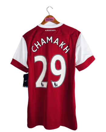 Maillot vintage d'Arsenal 2010/2011 domicile floqué Chamakh #29
