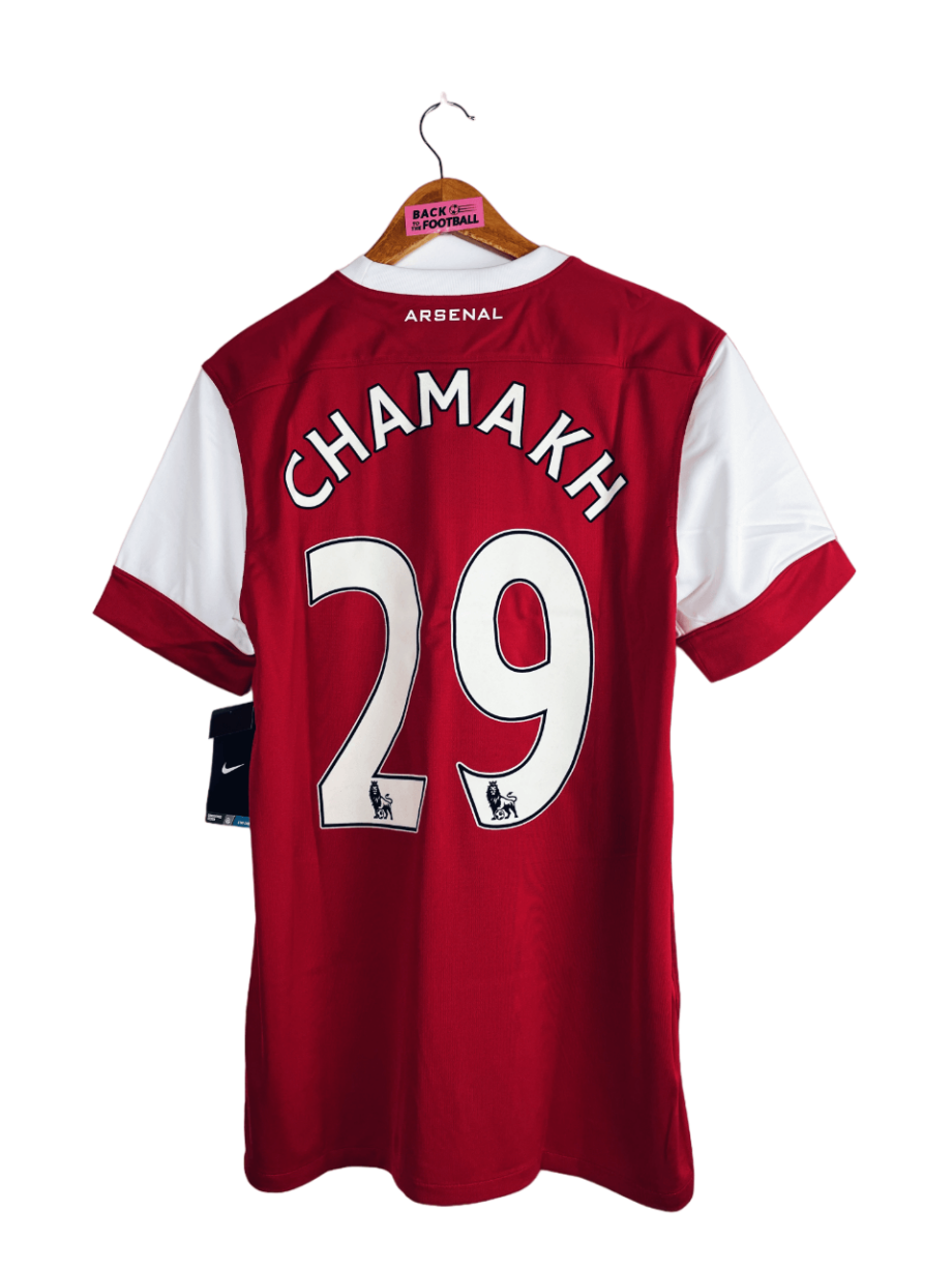 Maillot vintage d'Arsenal 2010/2011 domicile floqué Chamakh #29