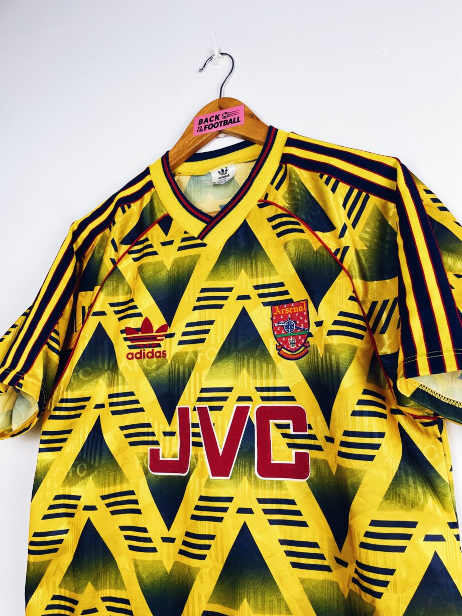 maillot vintage d'Arsenal 1991/1993 extérieur