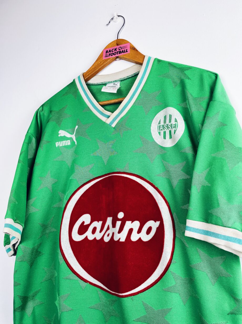 Maillot vintage domicile de l'AS Saint-Etienne 1992/1993