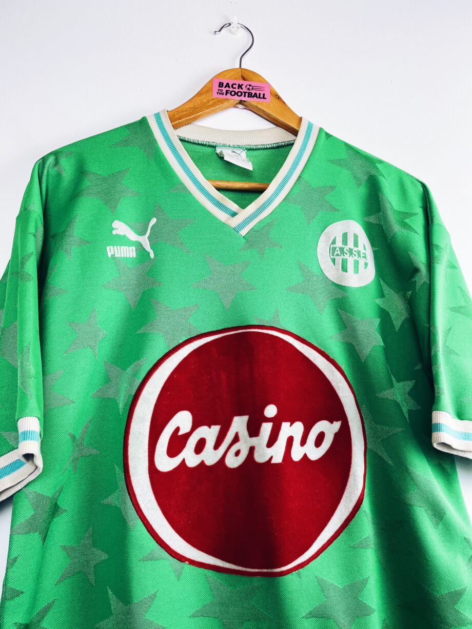 Maillot vintage domicile de l'AS Saint-Etienne 1992/1993