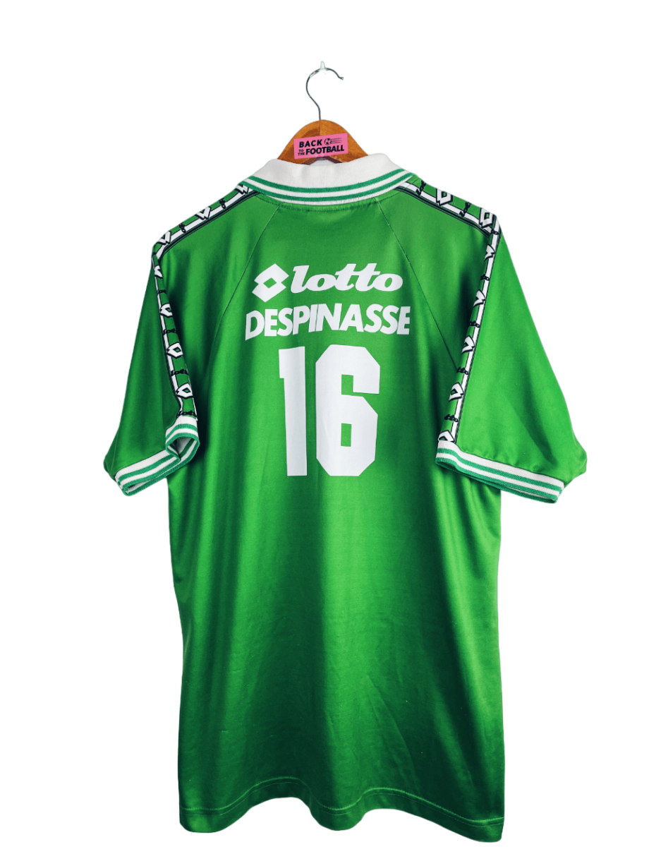 maillot vintage domicile de l'AS Saint-Etienne 1995/1996 issu du stock pro de la réserve