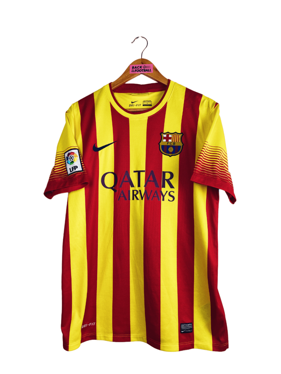 maillot vintage de Barcelone 2013/2015 extérieur floqué Messi #10