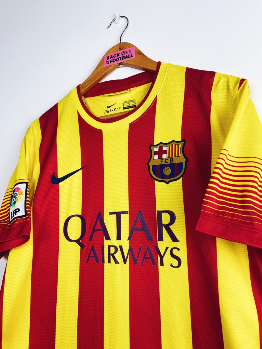 maillot vintage de Barcelone 2013/2015 extérieur floqué Messi #10