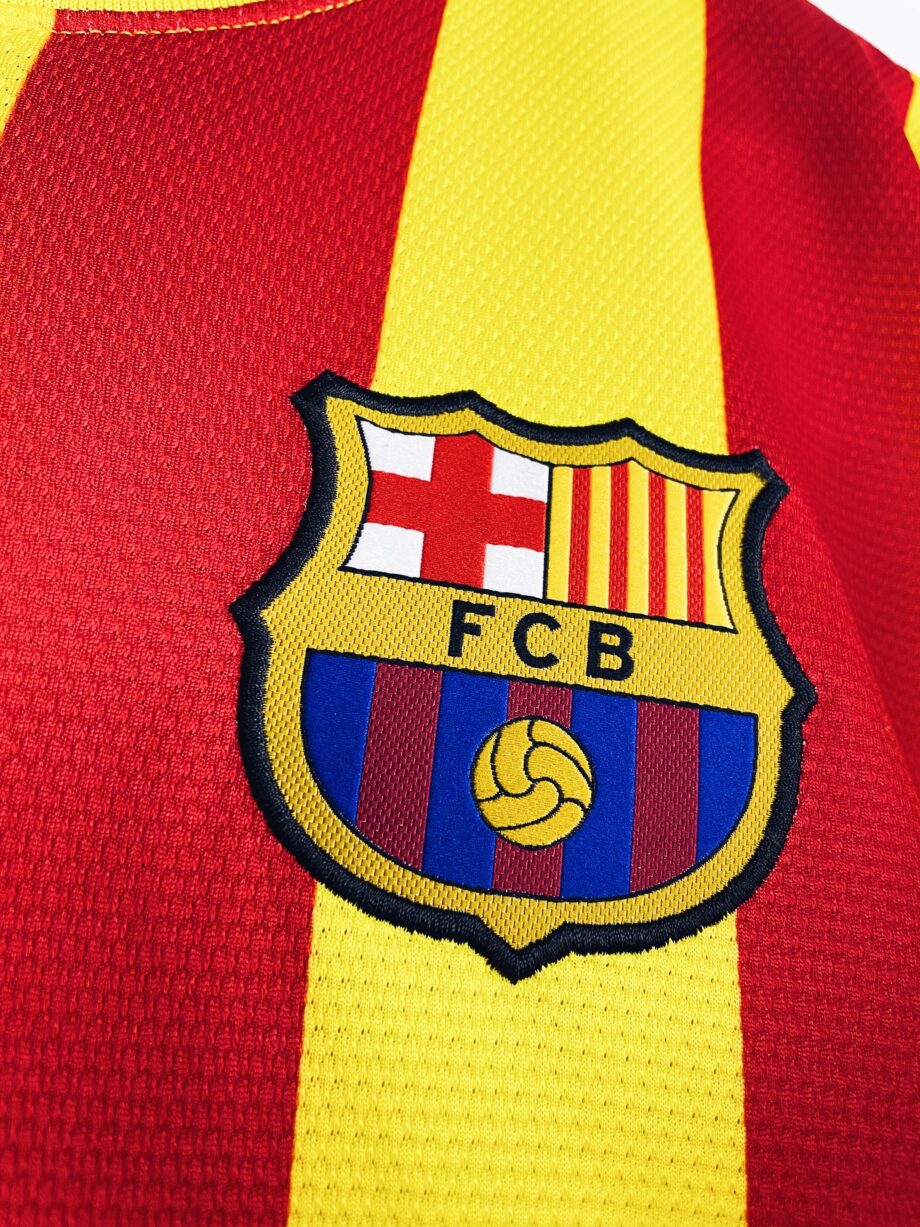 maillot vintage de Barcelone 2013/2015 extérieur floqué Messi #10