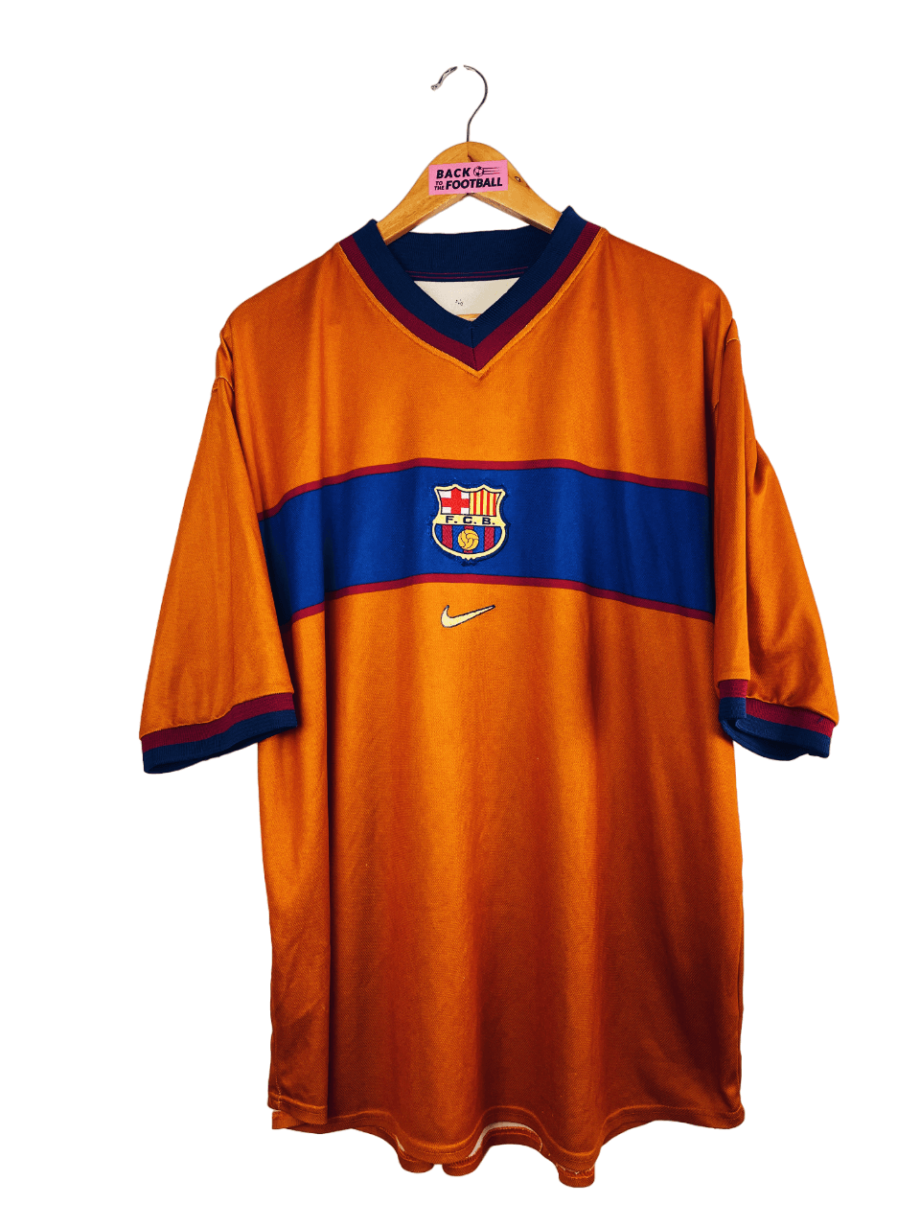 maillot vintage du FC Barcelone 1998/2000 extérieur