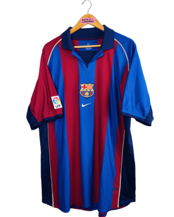 Maillot vintage de Barcelone 2001/2002 domicile