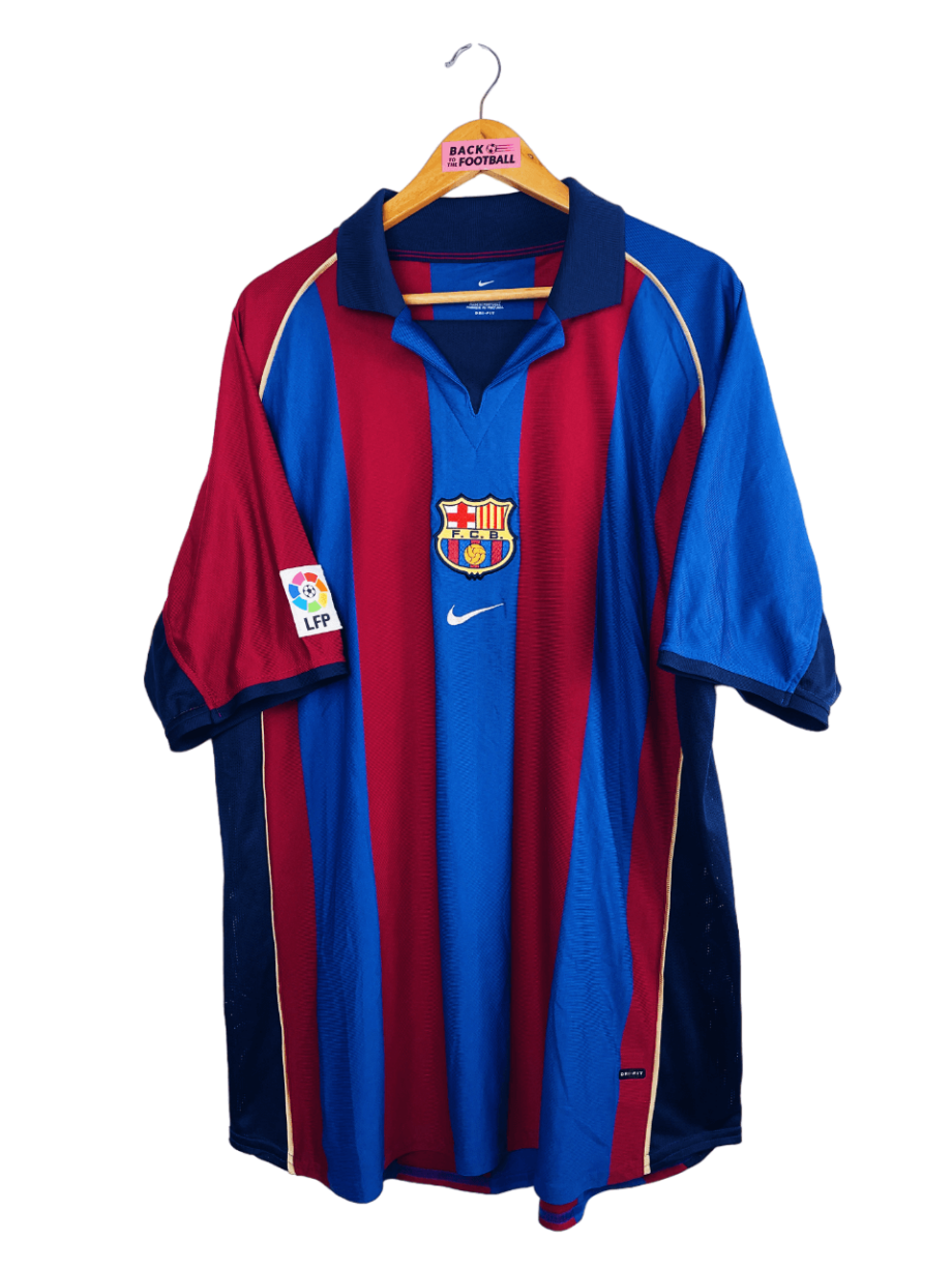 Maillot vintage de Barcelone 2001/2002 domicile