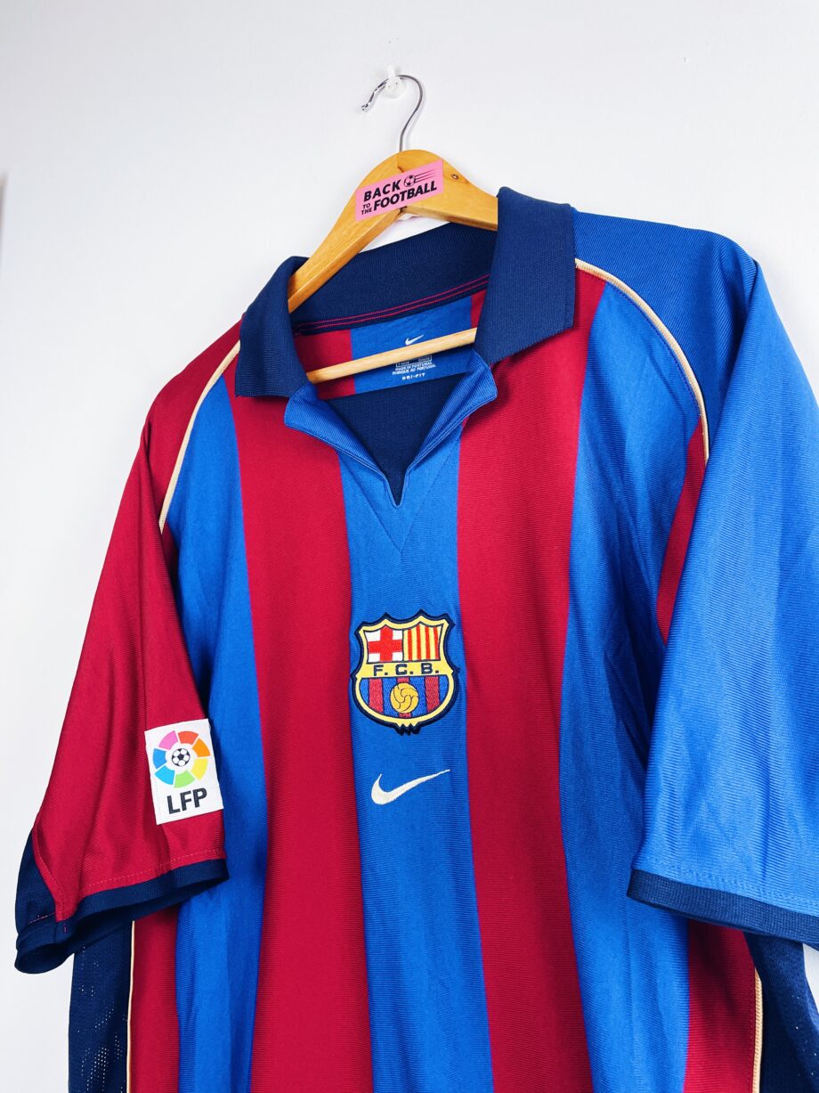 Maillot vintage de Barcelone 2001/2002 domicile