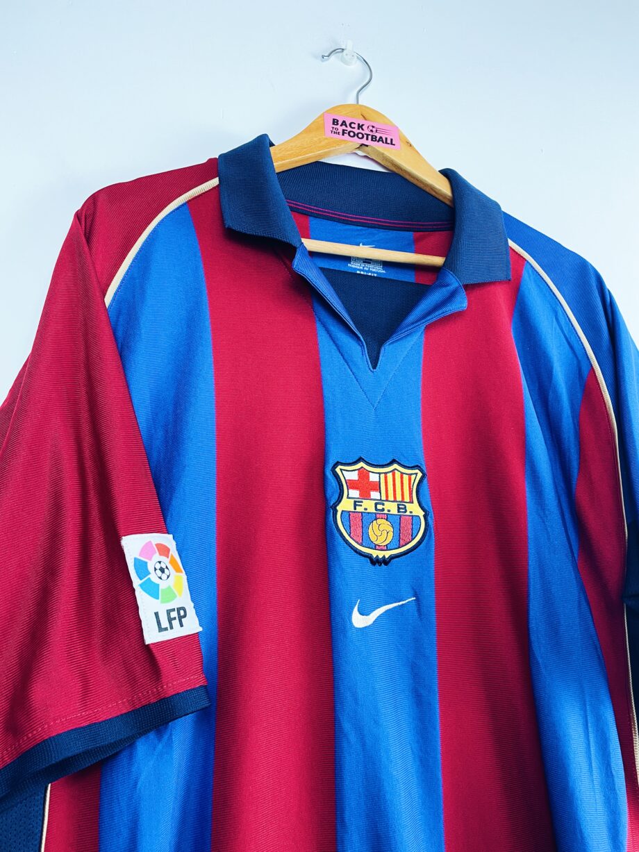 Maillot vintage de Barcelone 2001/2002 domicile