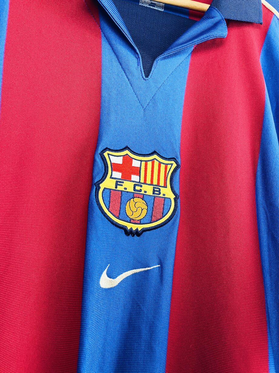 Maillot vintage de Barcelone 2001/2002 domicile