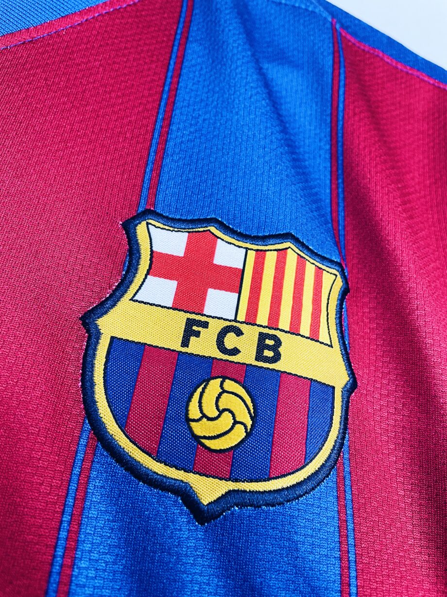 maillot vintage de Barcelone 2009/2010 domicile floqué Iniesta #8