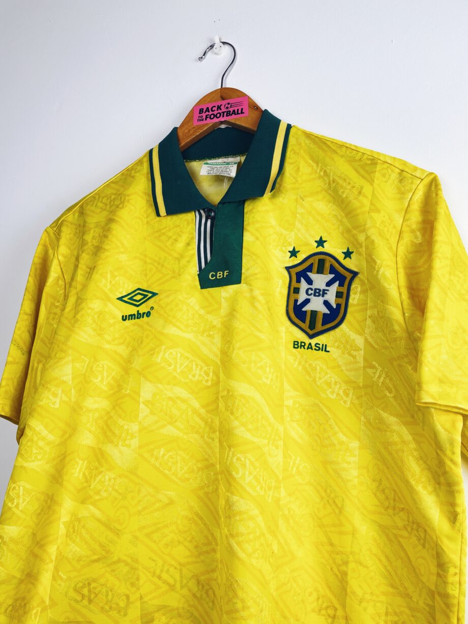 maillot vintage domicile du Brésil 1991/1993