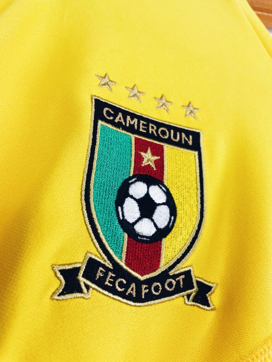 Maillot vintage du Cameroun 2010/2011 extérieur floqué Eto'o