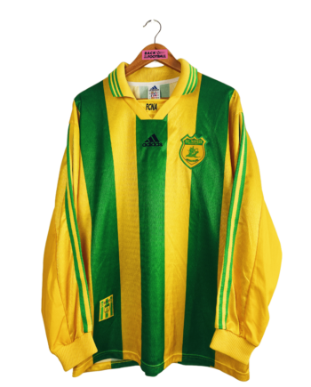 maillot vintage du FC Nantes 1999/2000 domicile en manches longues