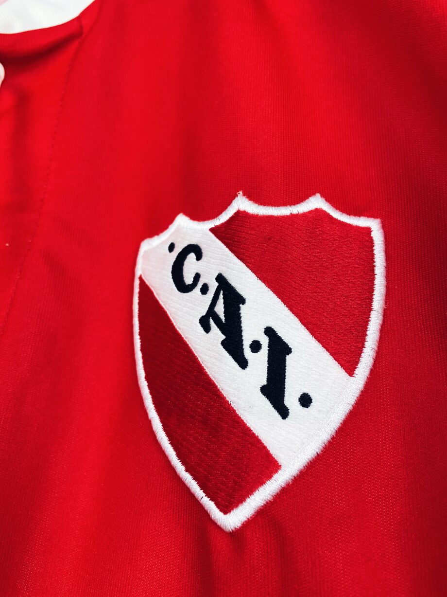 maillot vintage de l'Independiente 1996/1997 domicile en manches longues