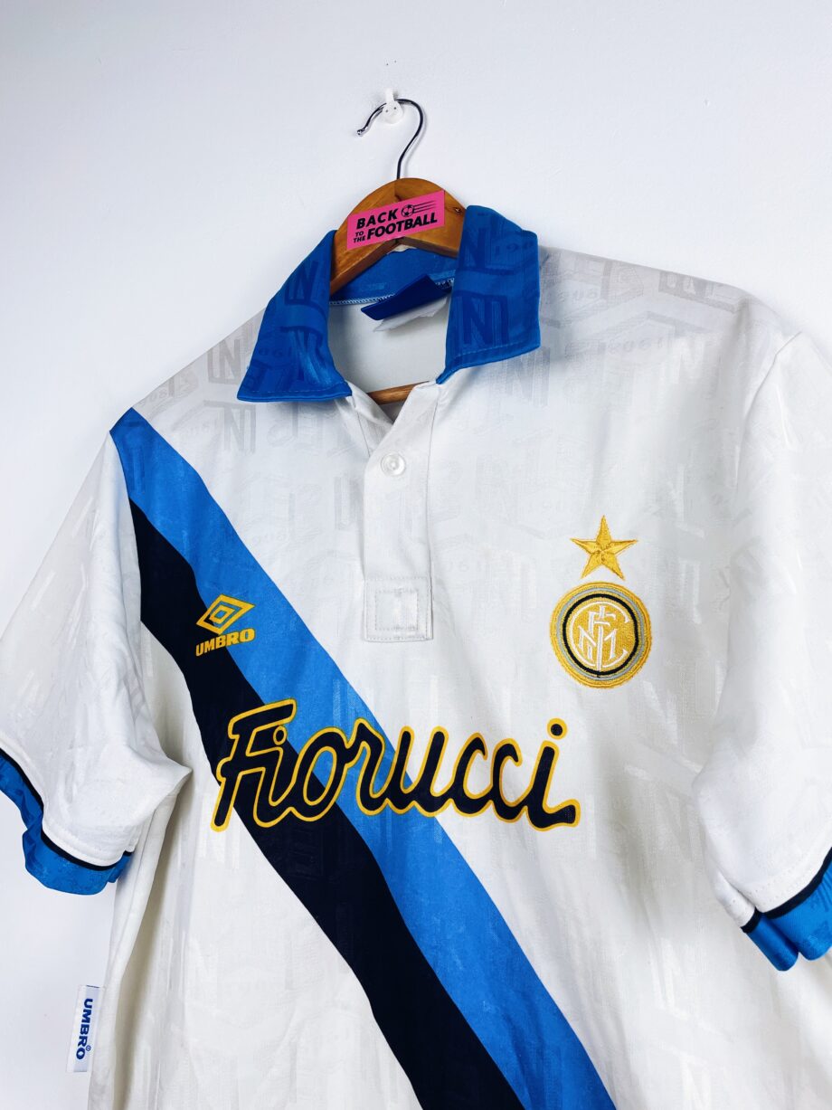 maillot vintage de l'Inter Milan 1993/1995 extérieur