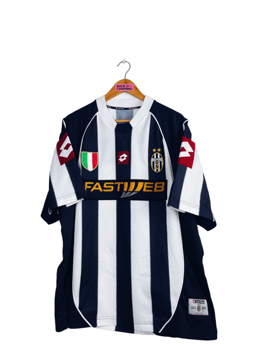 maillot vintage de la Juventus 2002/2003 domicile floqué Davids #26