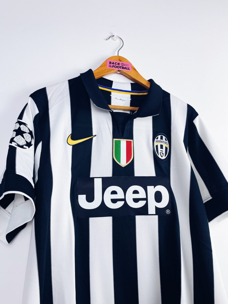maillot vintage domicile de la Juventus 2014/2015 floqué Pogba