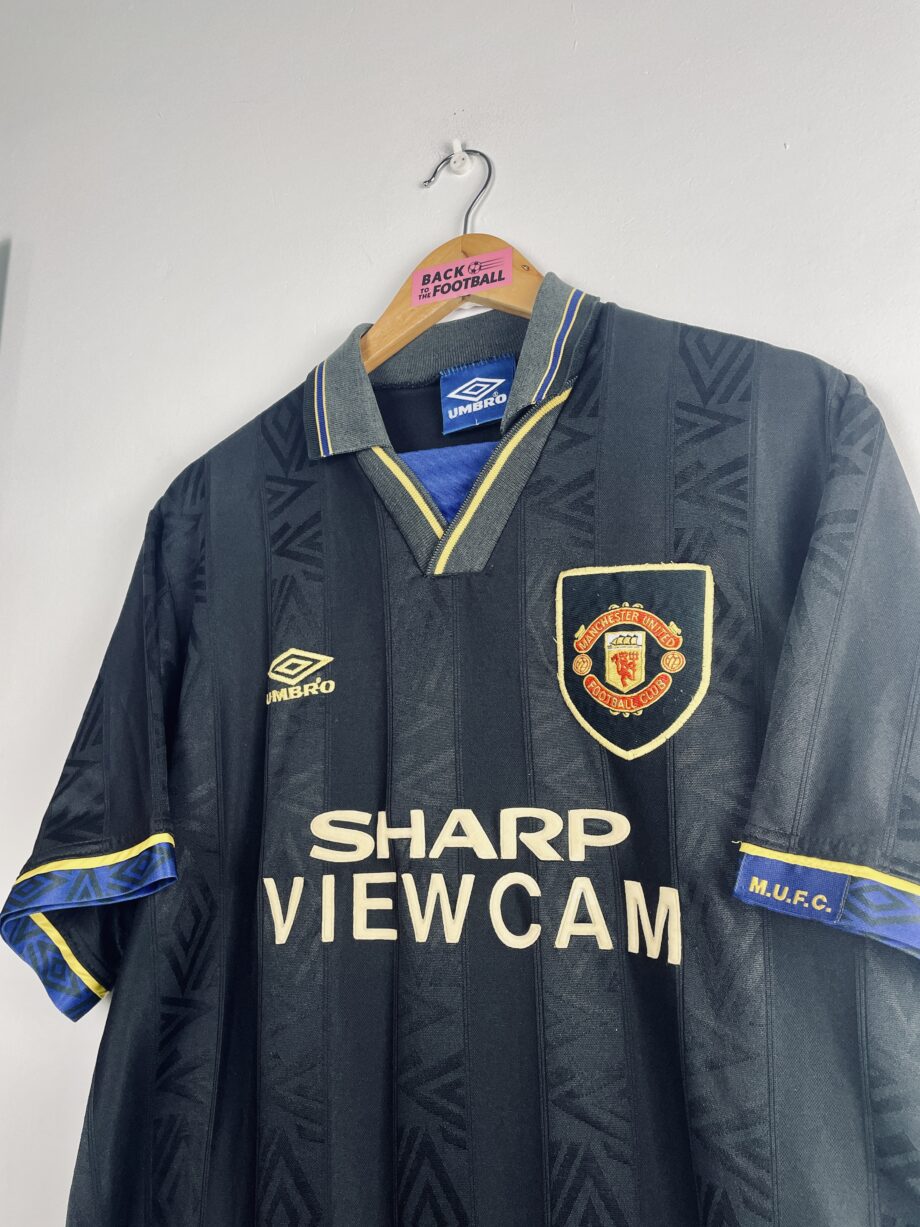 maillot vintage extérieur de Manchester United 1993/1995