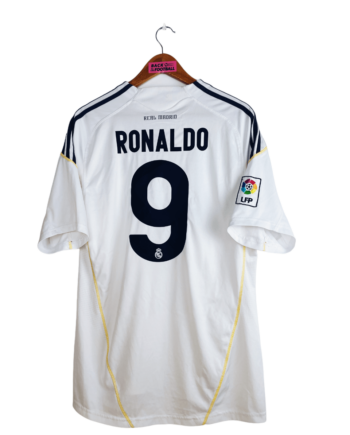 maillot vintage du Real Madrid domicile 2009/2010 floqué Ronaldo