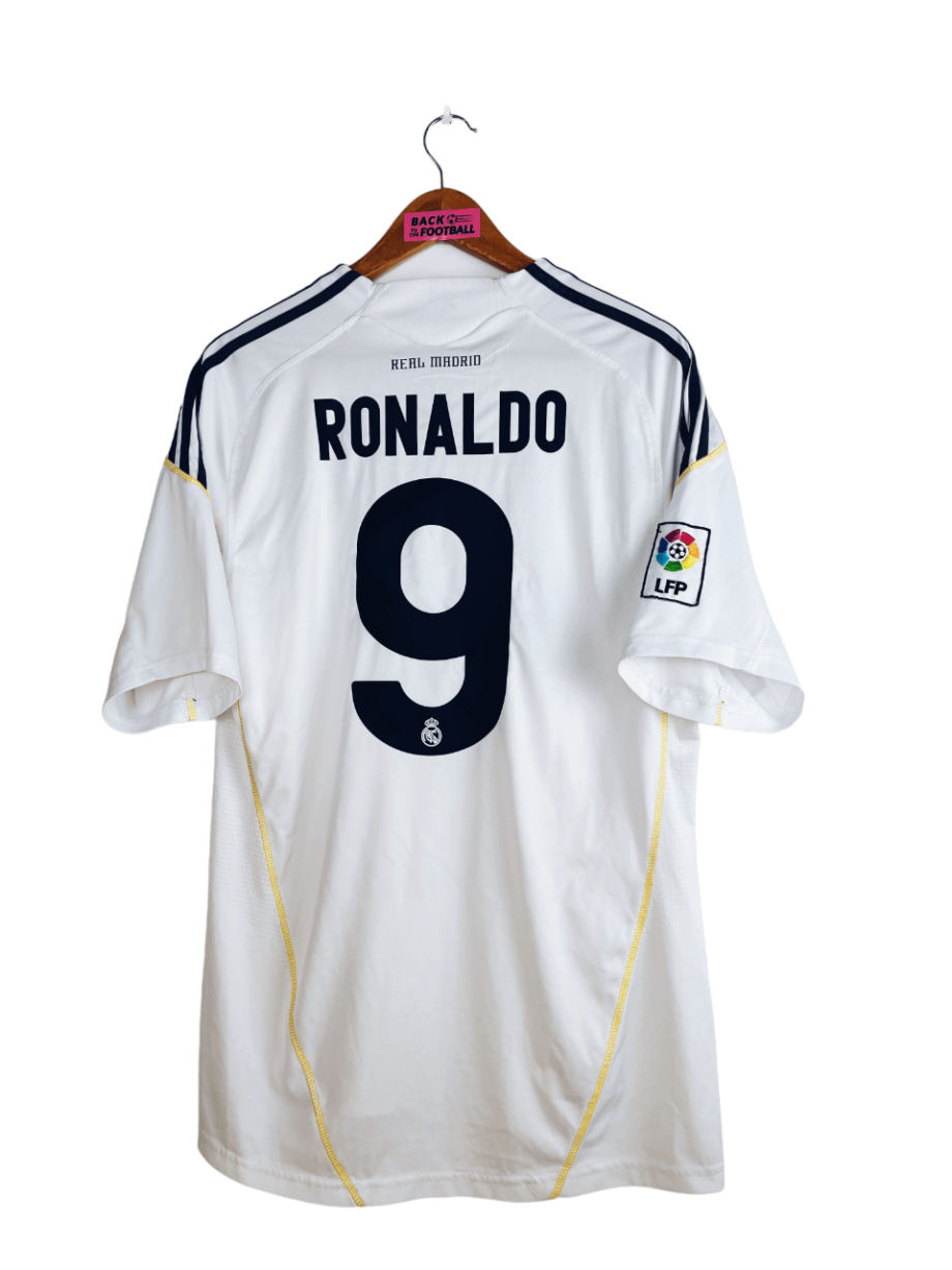 maillot vintage du Real Madrid domicile 2009/2010 floqué Ronaldo