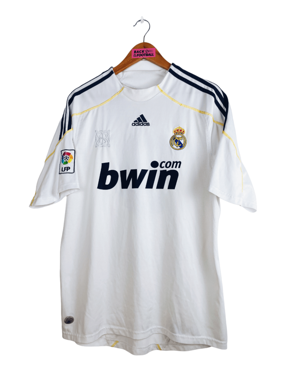 maillot vintage du Real Madrid domicile 2009/2010 floqué Ronaldo