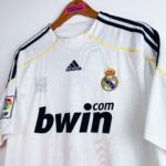 maillot vintage du Real Madrid domicile 2009/2010 floqué Ronaldo