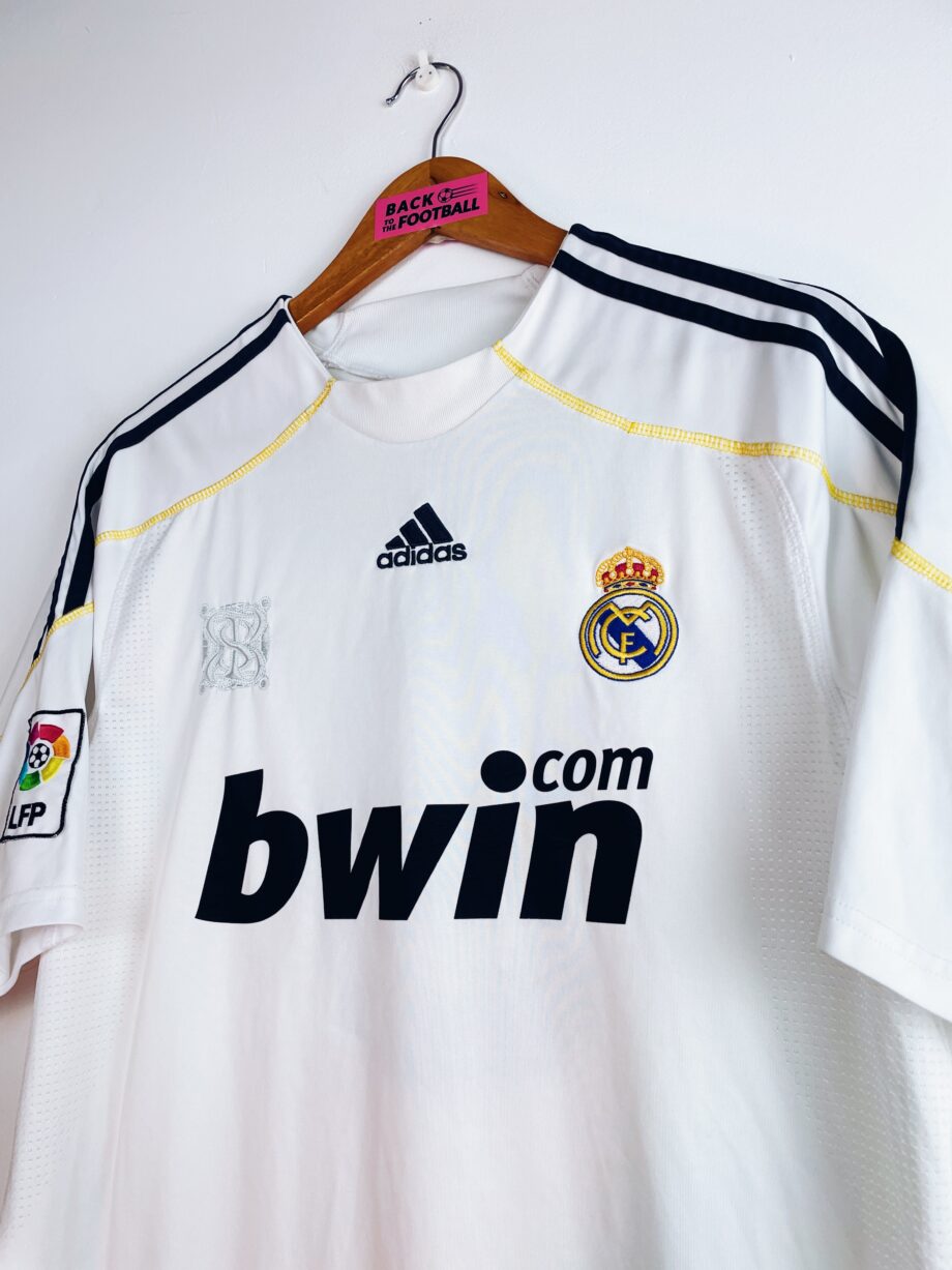 maillot vintage du Real Madrid domicile 2009/2010 floqué Ronaldo