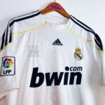 maillot vintage du Real Madrid domicile 2009/2010 floqué Ronaldo