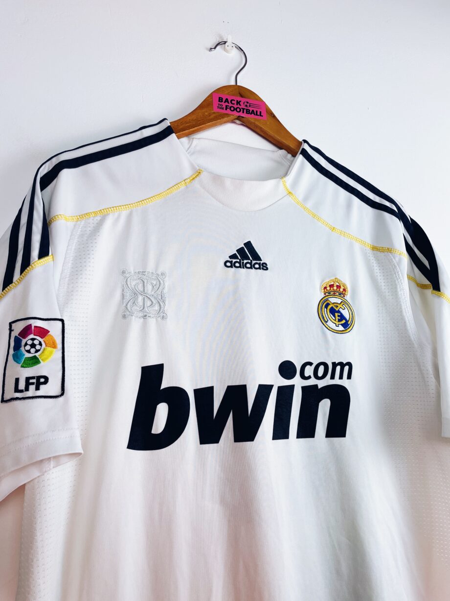 maillot vintage du Real Madrid domicile 2009/2010 floqué Ronaldo