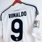 maillot vintage du Real Madrid domicile 2009/2010 floqué Ronaldo