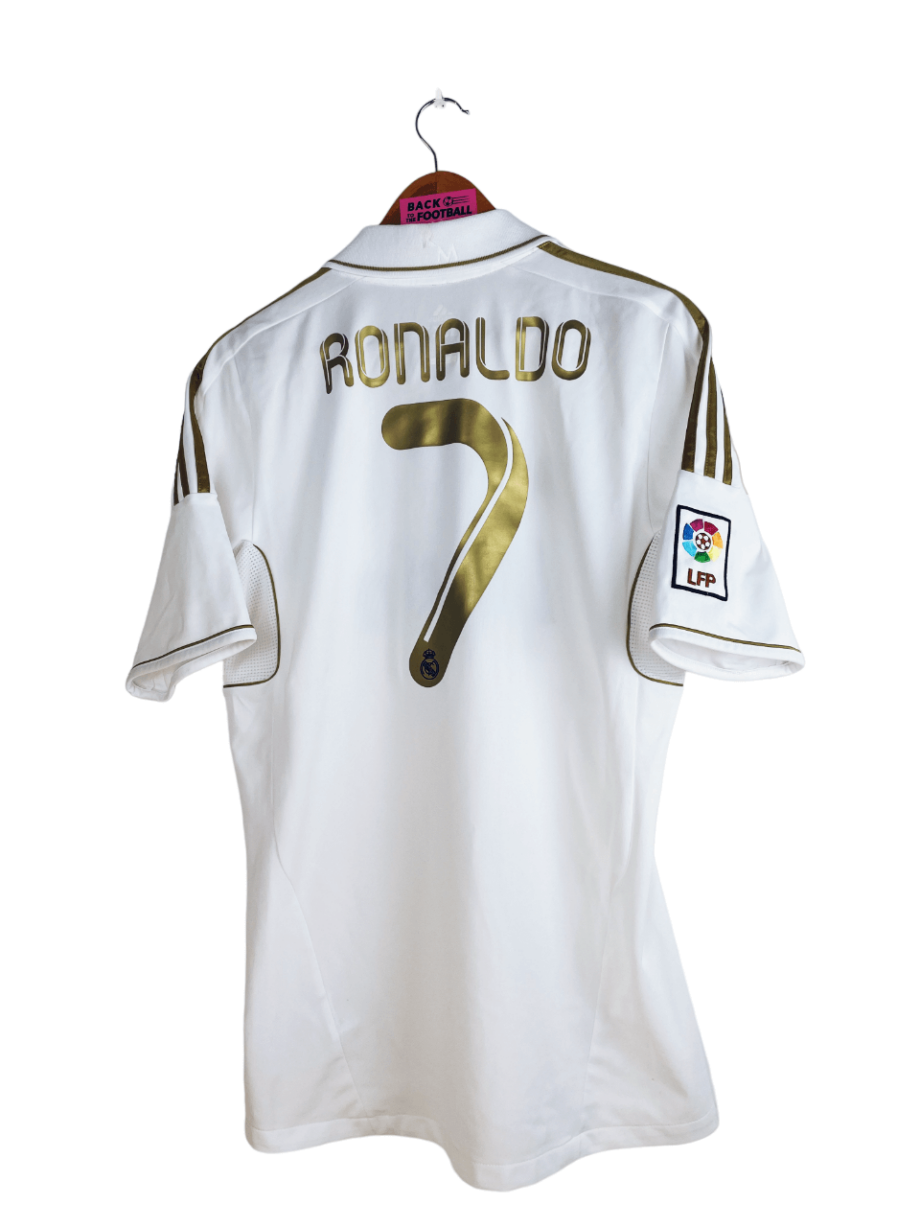 maillot vintage du Real Madrid 2011/2012 domicile floqué Ronaldo #7