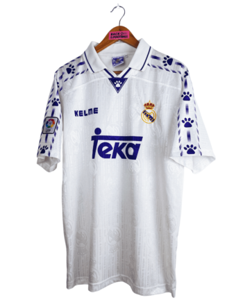 maillot vintage du Real Madrid 1996/1997 domicile