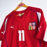 MAILLOT VINTAGE DOMICILE TCHÉQUIE 2000/2002 ⚪🔴🔵 – Quality Report Football
